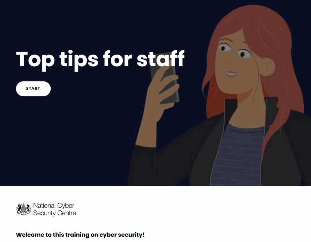 Some free cyber training for your staff